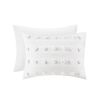 Twin/Twin XL 2-Piece Ivory Pompom Microfiber Comforter Set