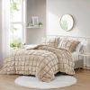 King Beige Velvety Soft Down Alternative Comforter Set