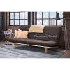 Queen size Solid Wood Futon Sofa Bed Frame - Made in the USA