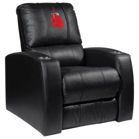 Relax Home Theater Recliner with Boxing Gloves Logo Panel (Material: Top Grain Leather *Custom Order 8 Week Lead time No Returns*)